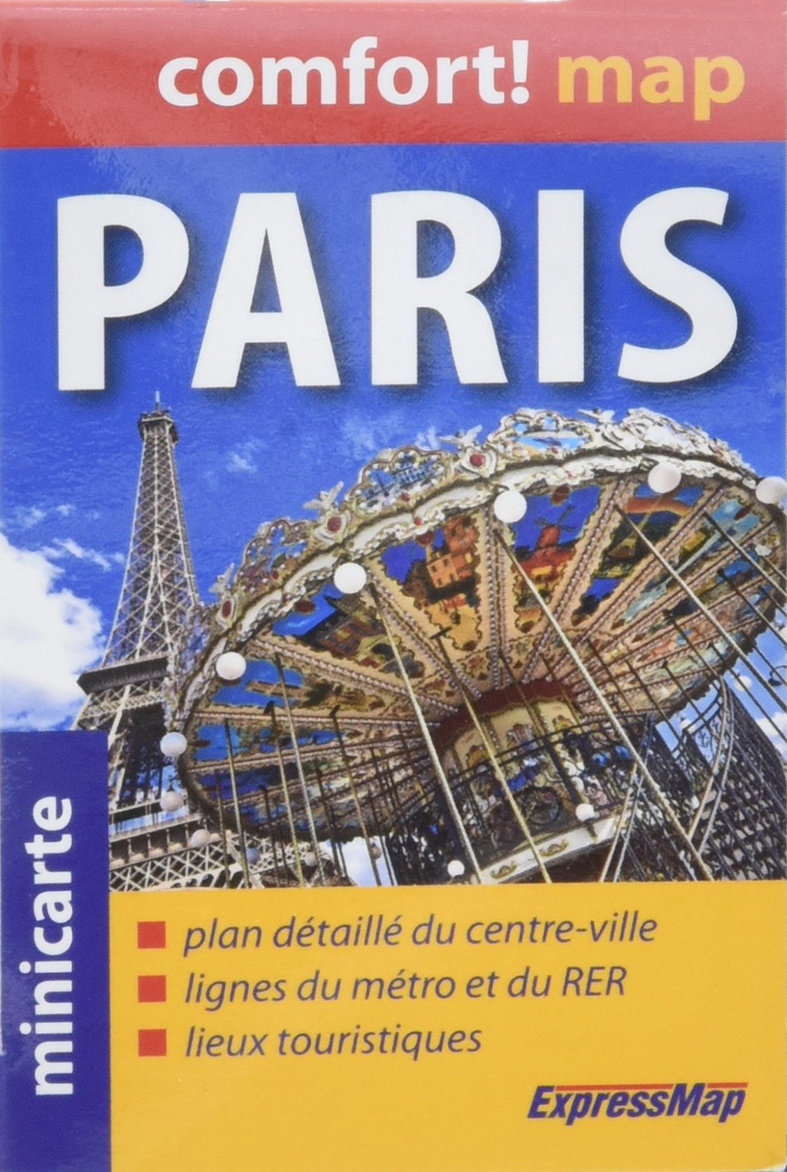 Paris (Fr) 1/16.500 (Minicarte Laminée) Leisure, Home & Garden