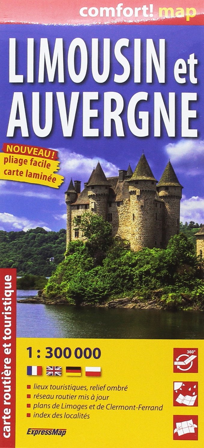 Limousin / Auvergne (comfort! map) Leisure, Home & Garden Books