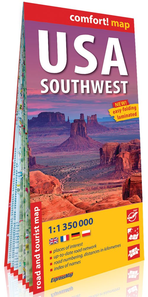 Etats Unis. Sud Ouest 1/1.350.000 (Gb) (Comfort !M book