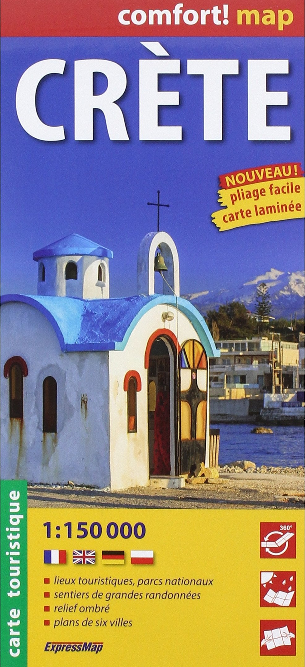 Crete 1 : 150 000 Leisure, Home & Garden