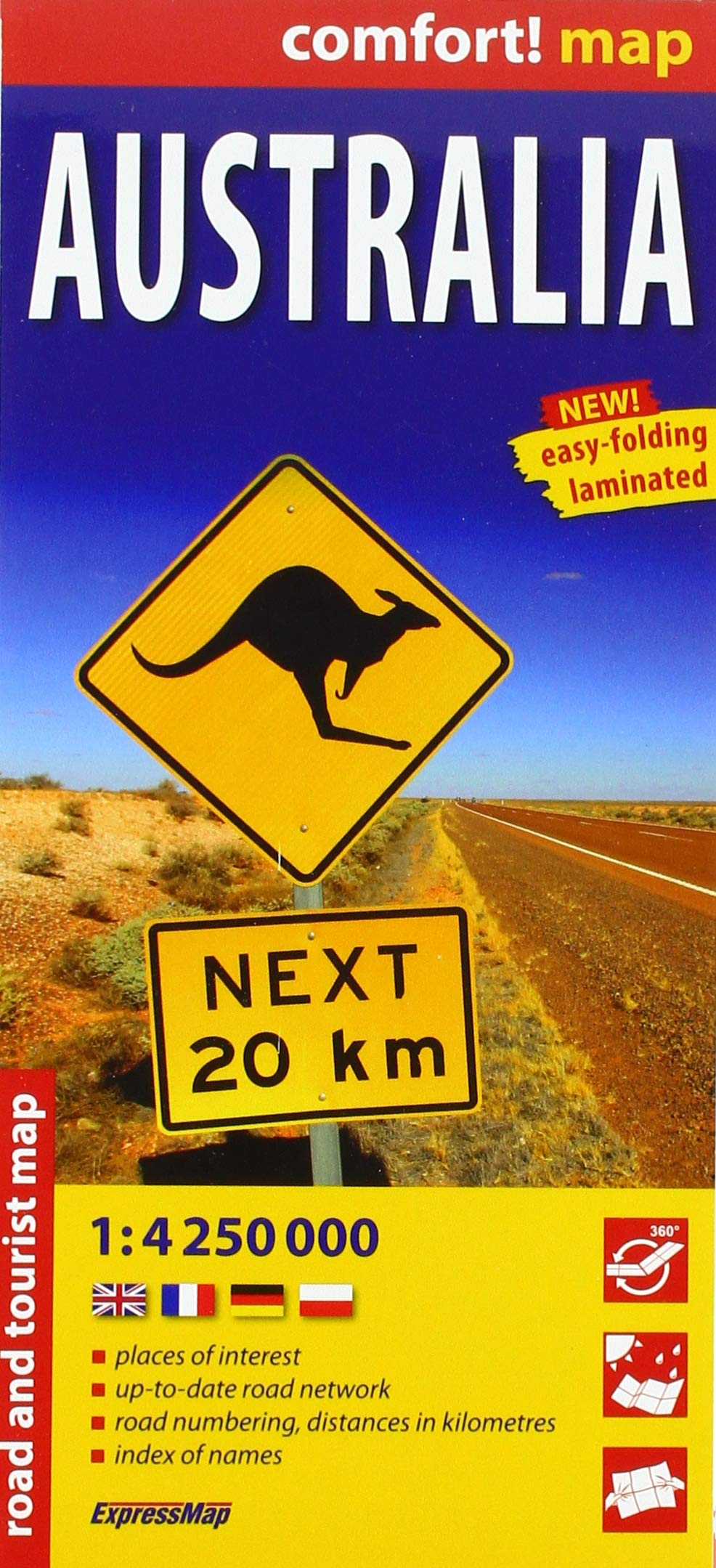 comfort! map Australia book