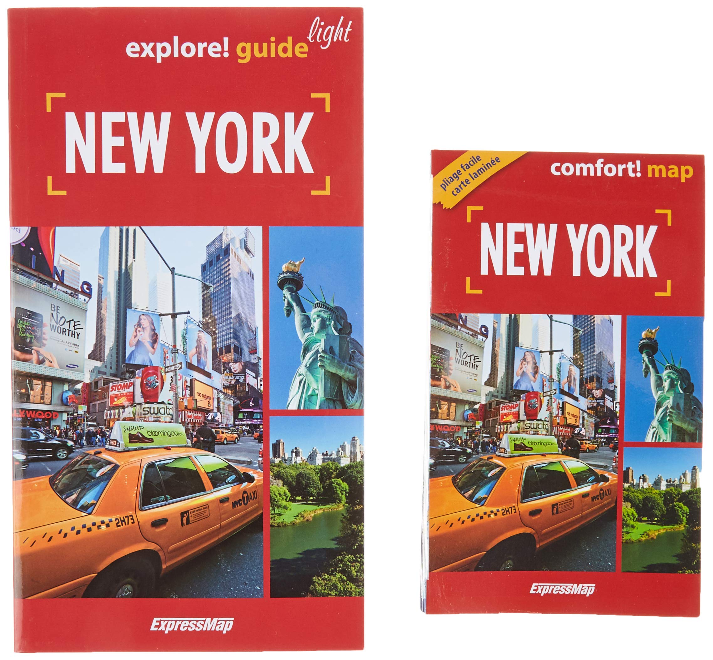 New York (Explore! Guide Light: Guide + carte 1/16 000 Leisure, Home & Garden Books