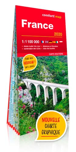 France 2020 1/1M (Carte Grand Format Laminée) Leisure, Home & Garden