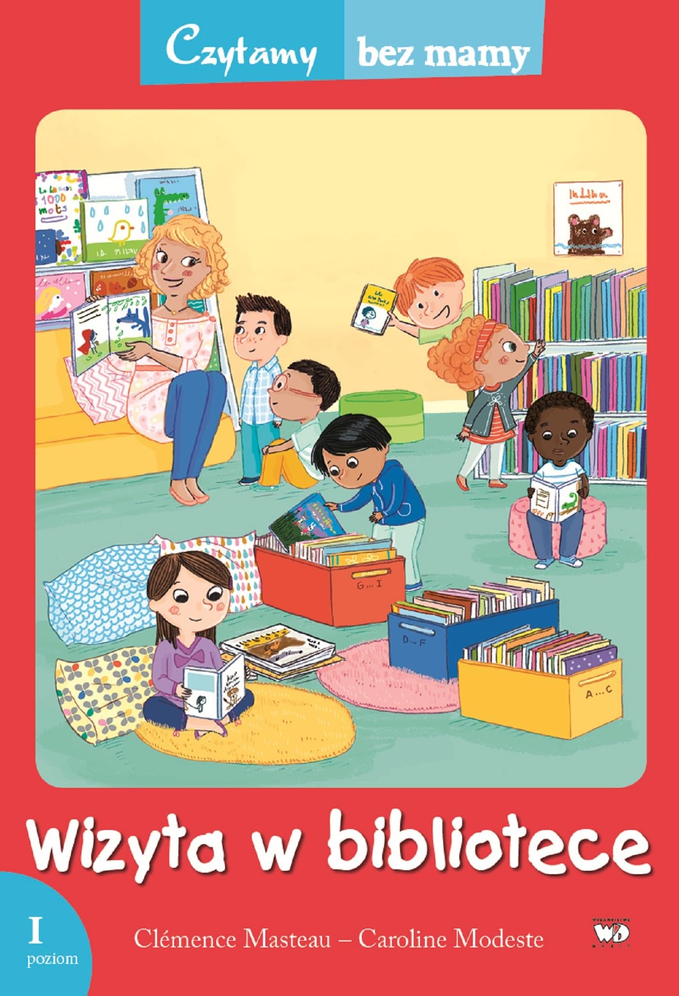 Wizyta w bibliotece Czytamy bez mamy: 1 poziom book