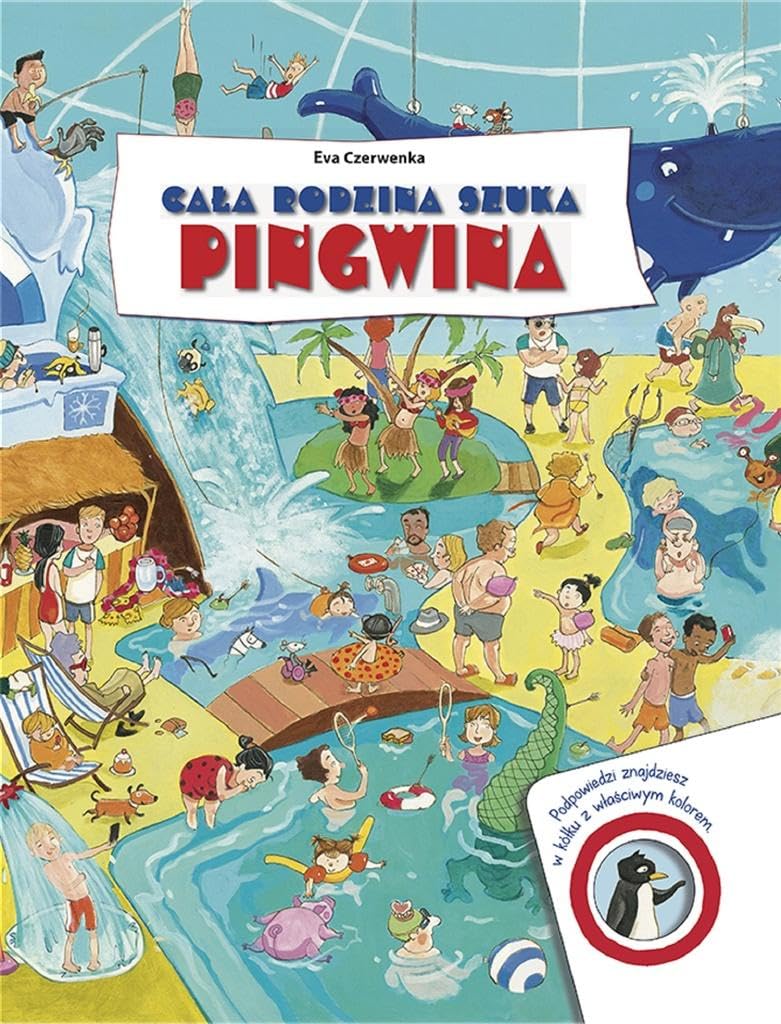 Cala rodzina szuka pingwina book