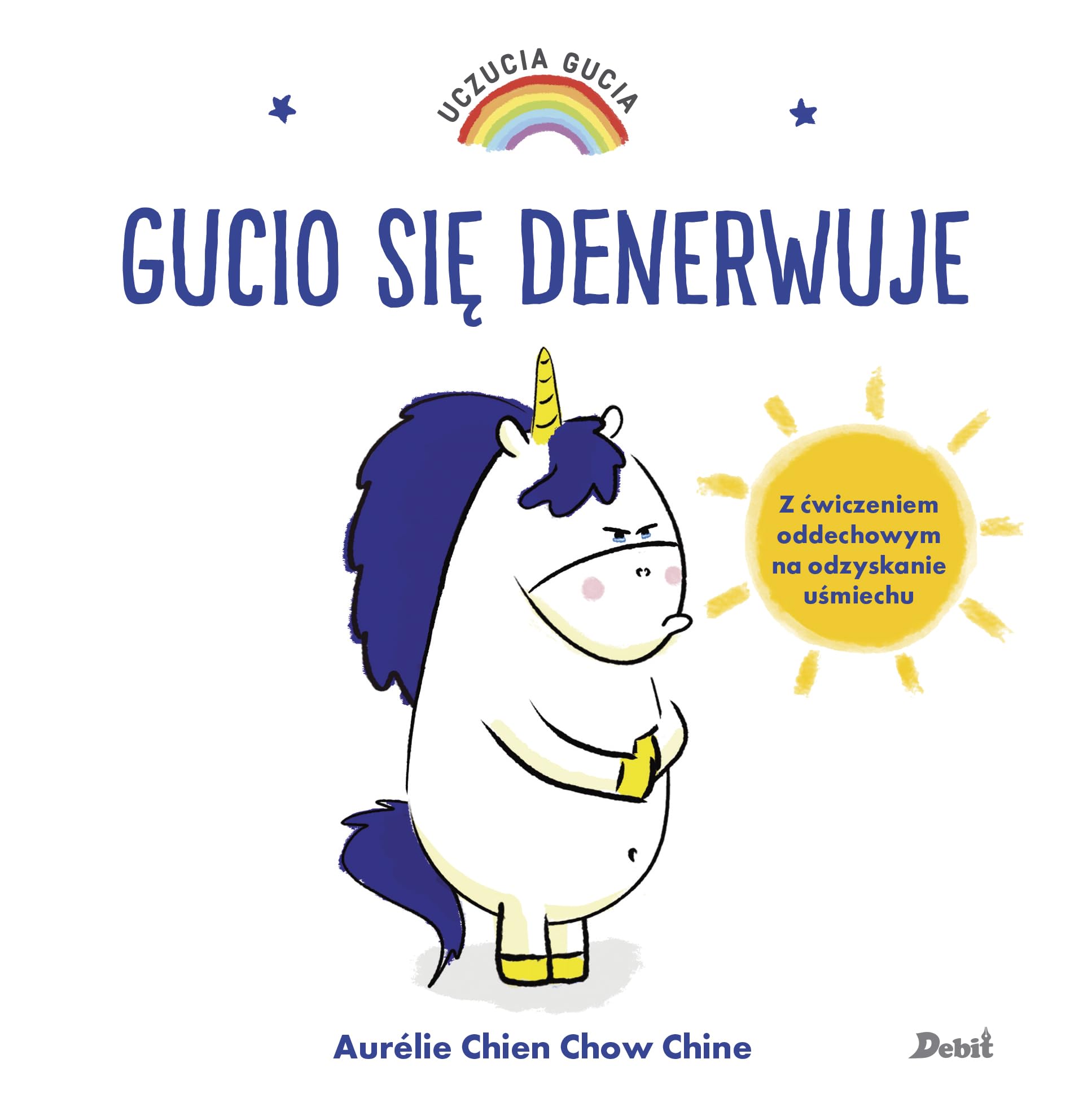 Uczucia Gucia Gucio się denerwuje book