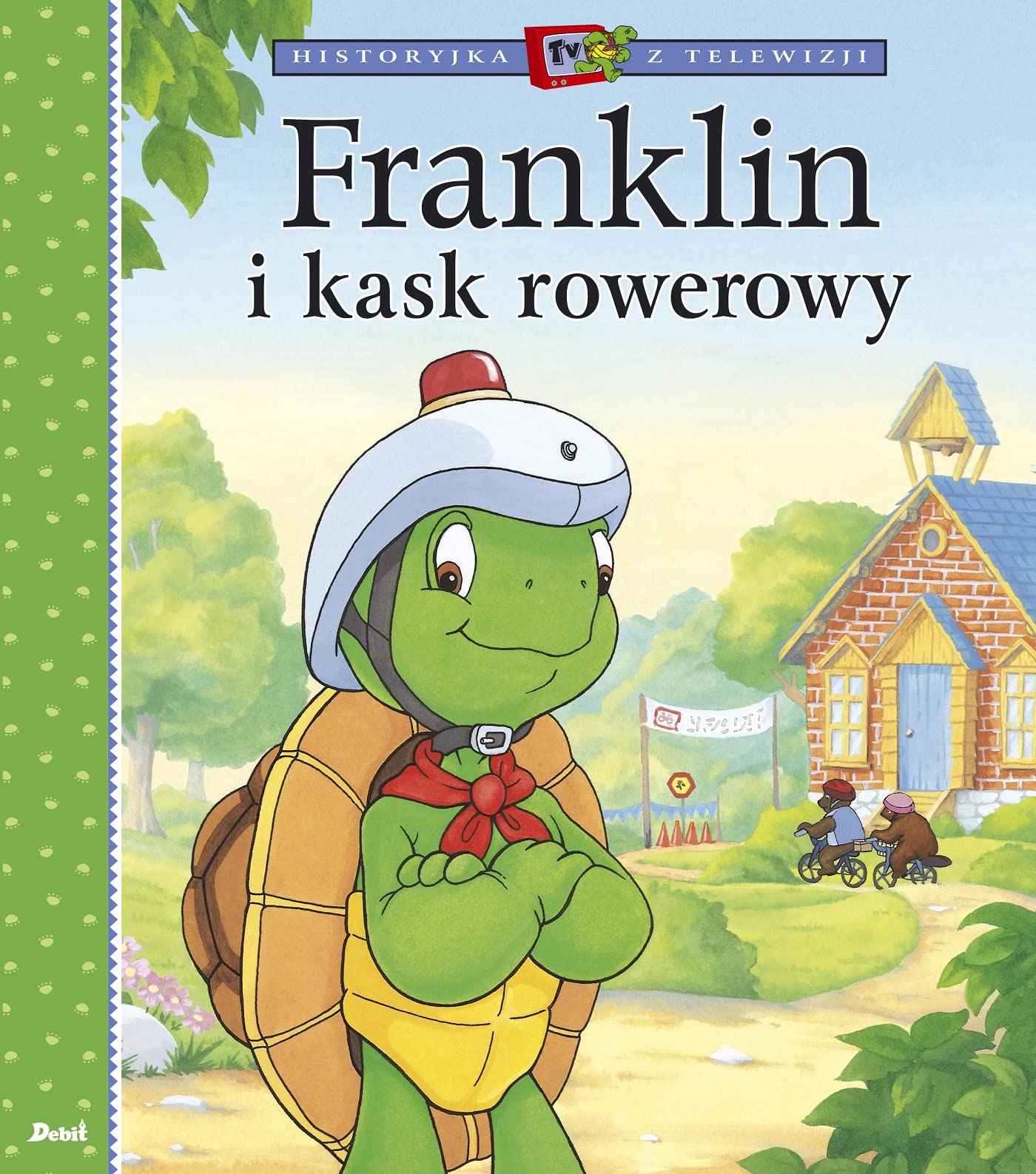 Franklin i kask rowerowy Books