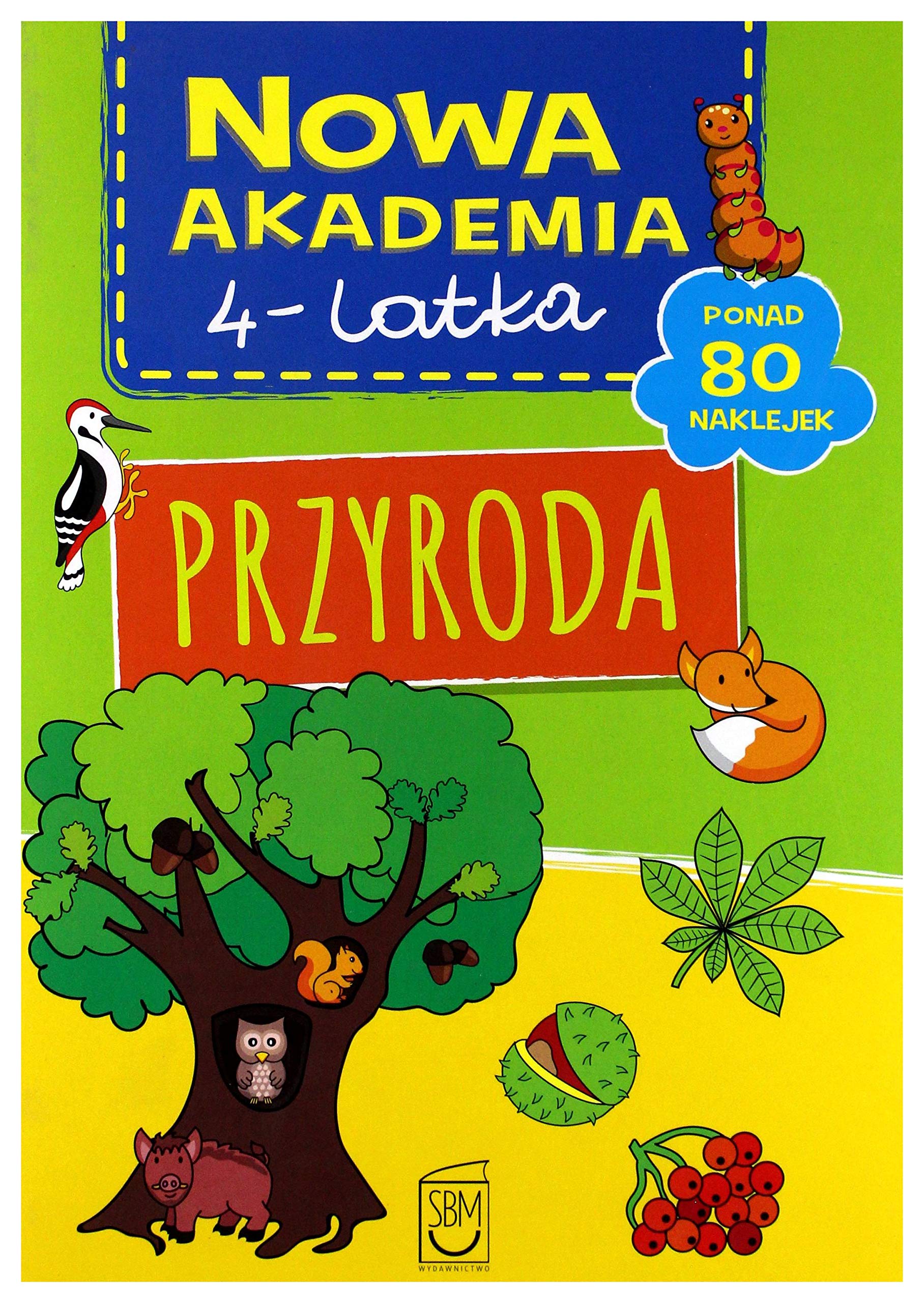 Nowa Akademia 4-latka Przyroda Books