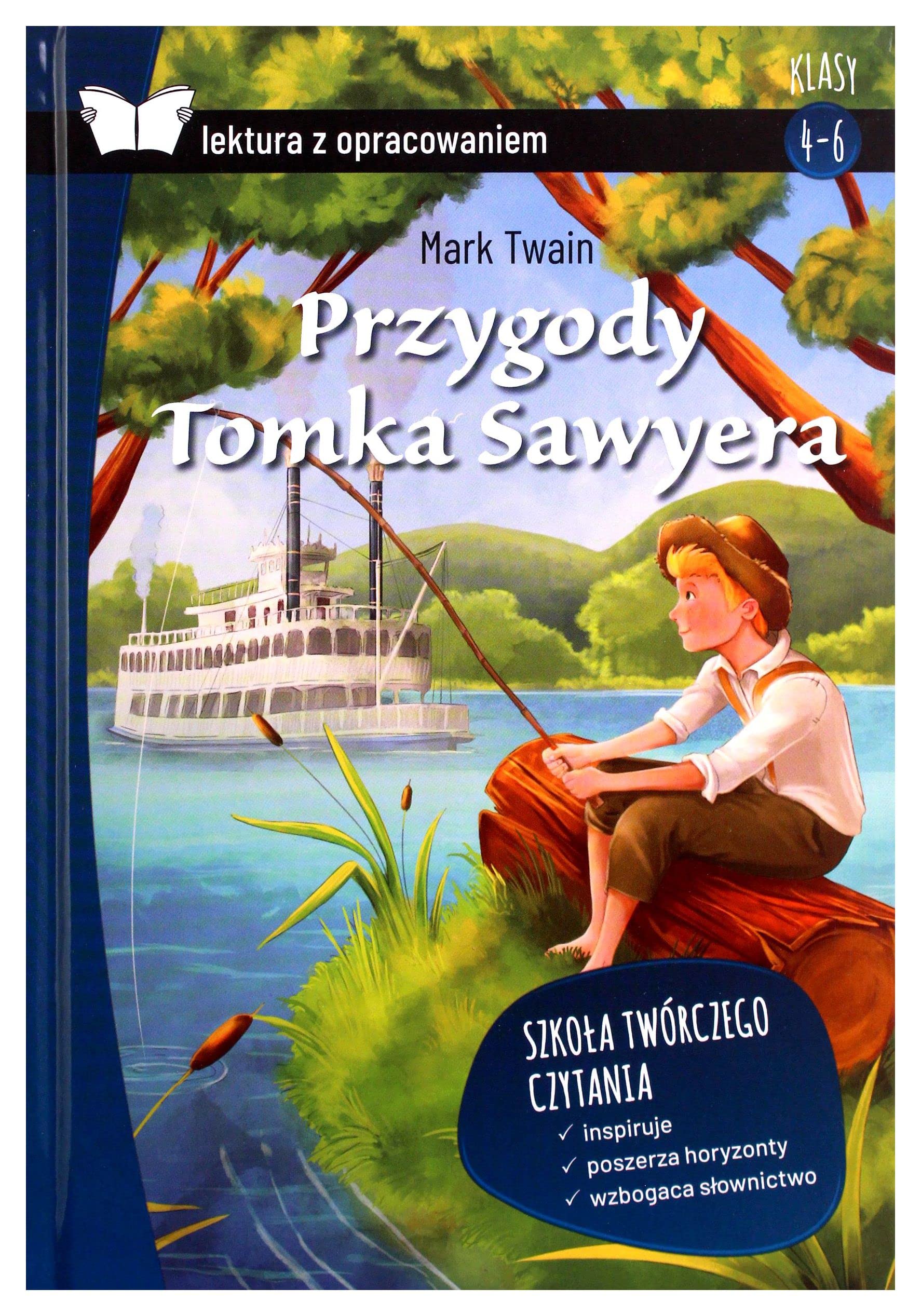 Przygody Tomka Sawyera lektura z opracowaniem / SBM Books