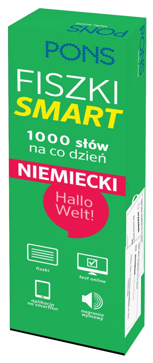 Fiszki SMART - 1000 slów na co dzien Niemiecki book