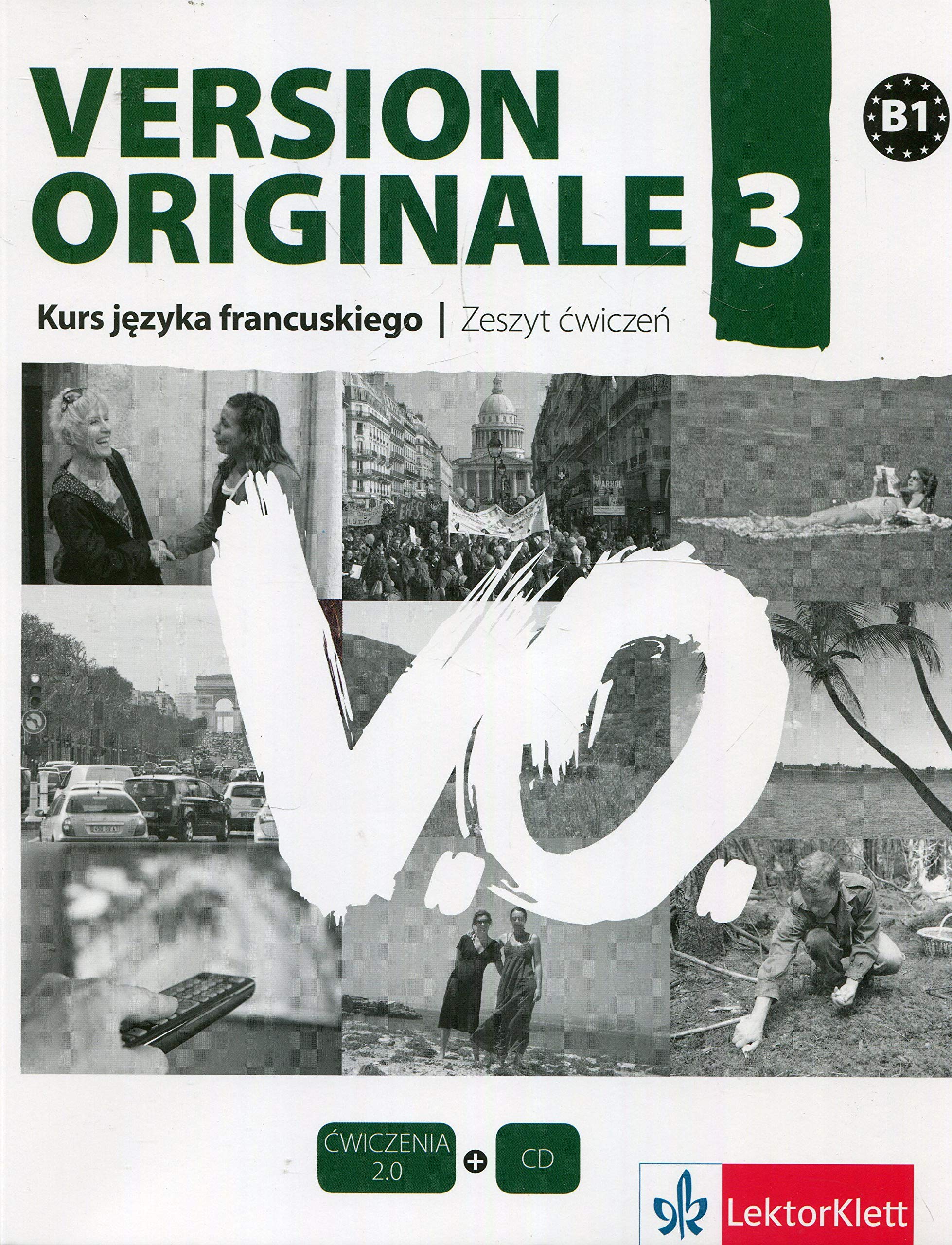 Version Originale 3 Kurs jezyka francuskiego Zeszyt cwiczen + CD: B1 Foreign Languages ​​& Dictionaries
