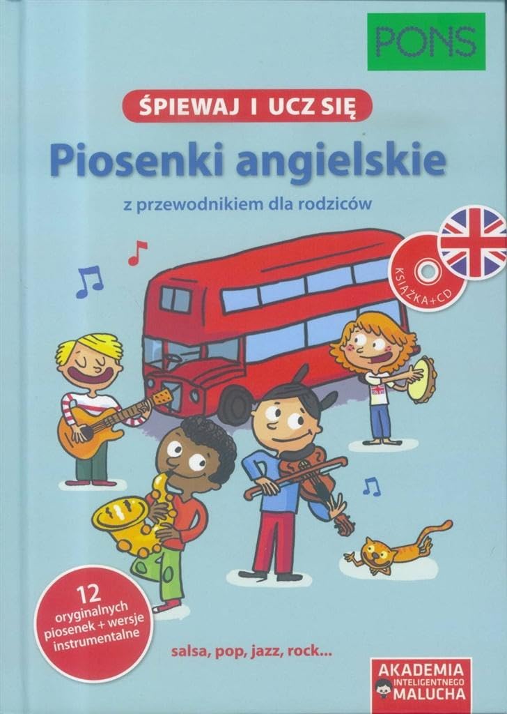 Spiewaj i ucz sie Piosenki angielskie z przewodnikiem dla rodzicow book