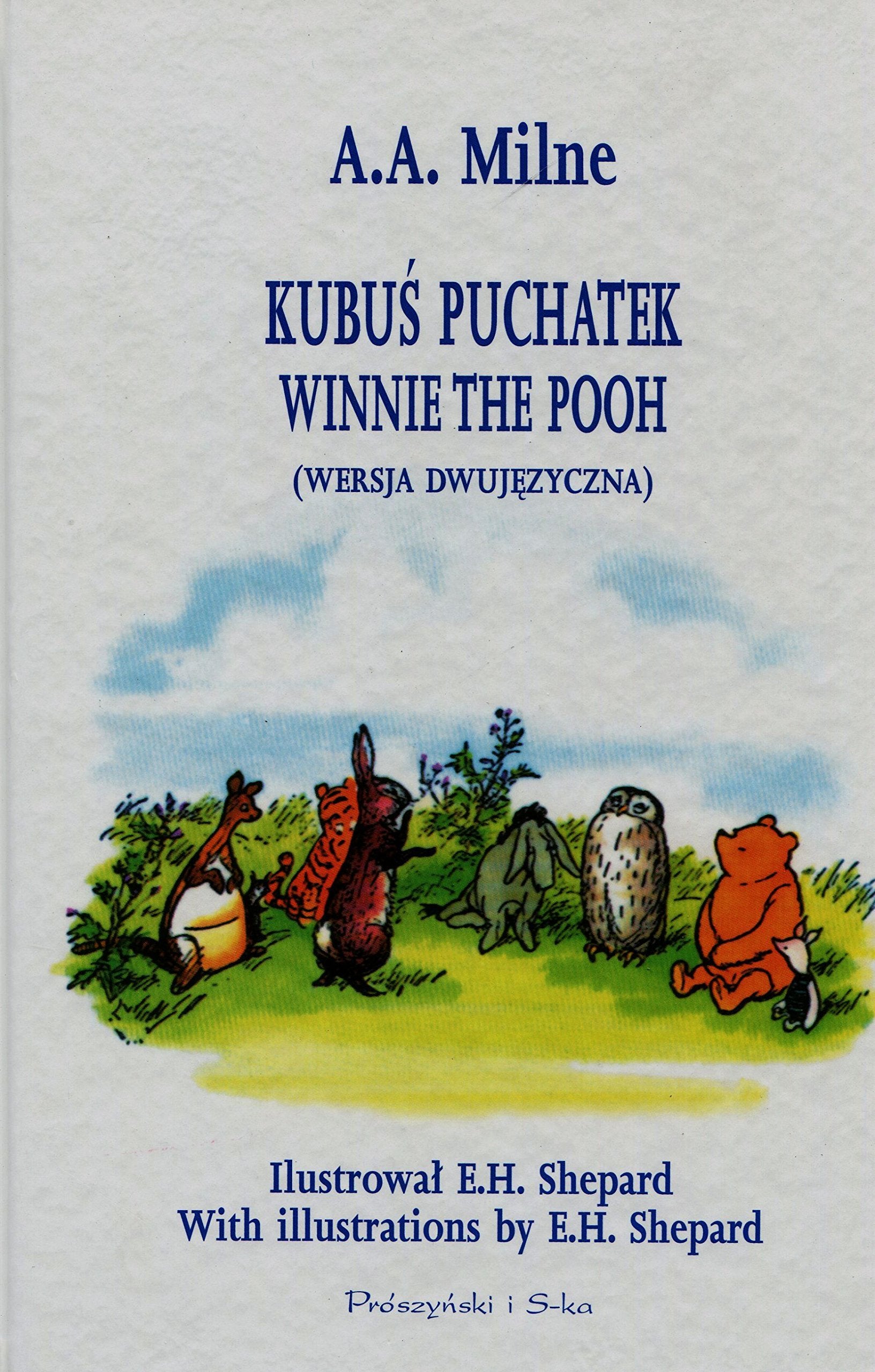 Kubus Puchatek wersja dwujezyczna book