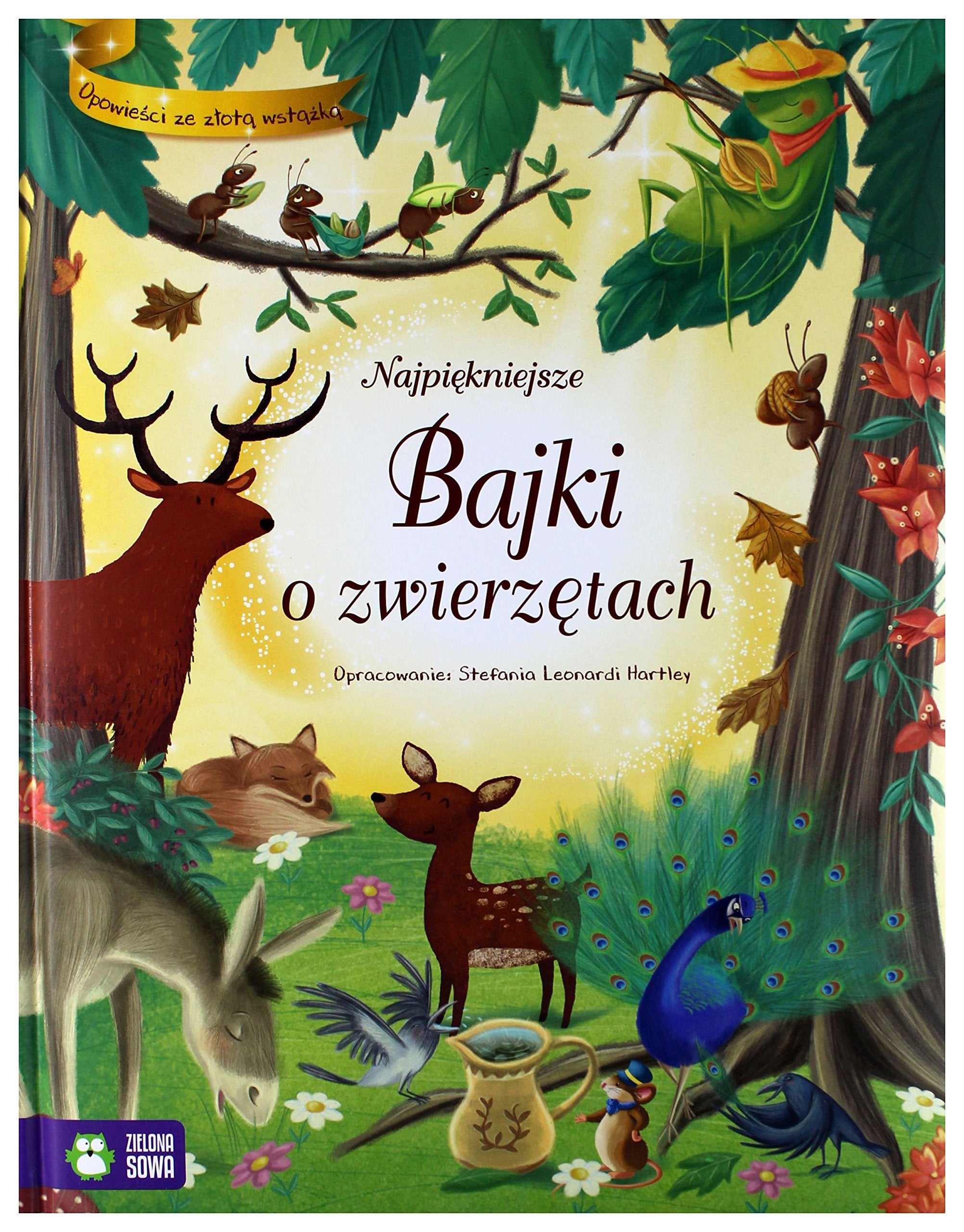 Opowiesci ze zlota wstazka Najpiekniejsze Bajki o zwierzetach Books