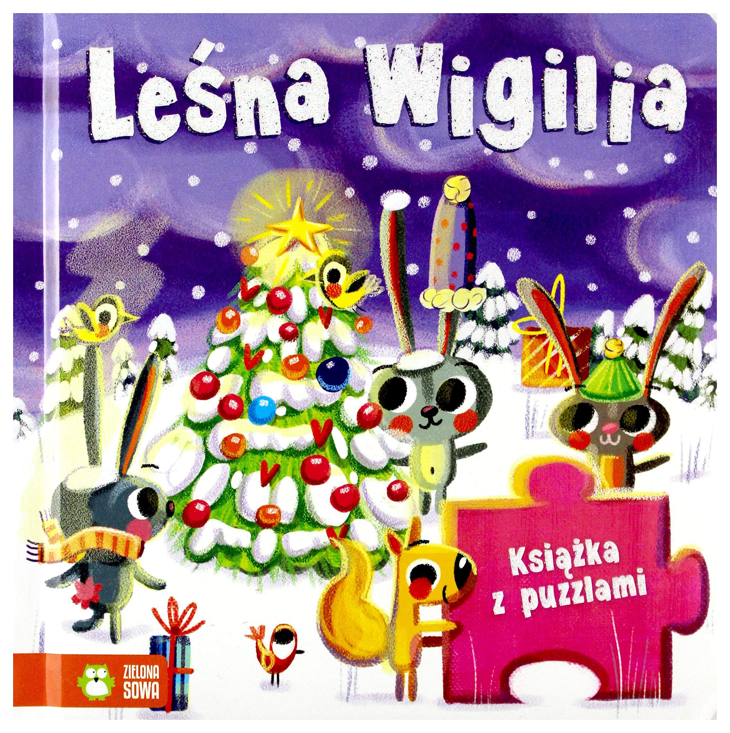 Lesna Wigilia Ksiazka z puzzlami Books