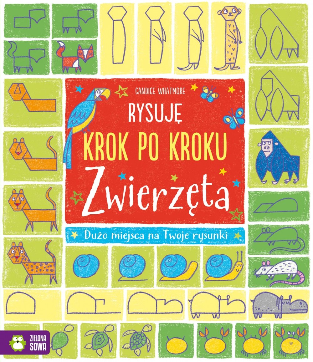 Rysuje krok po kroku Zwierzeta book