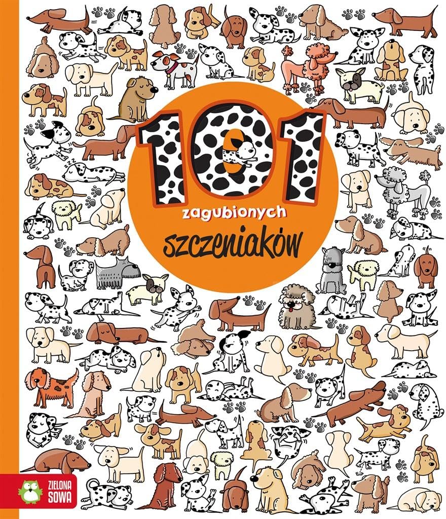 Znajdz szczegoly! 101 Zagubionych szczeniakow book