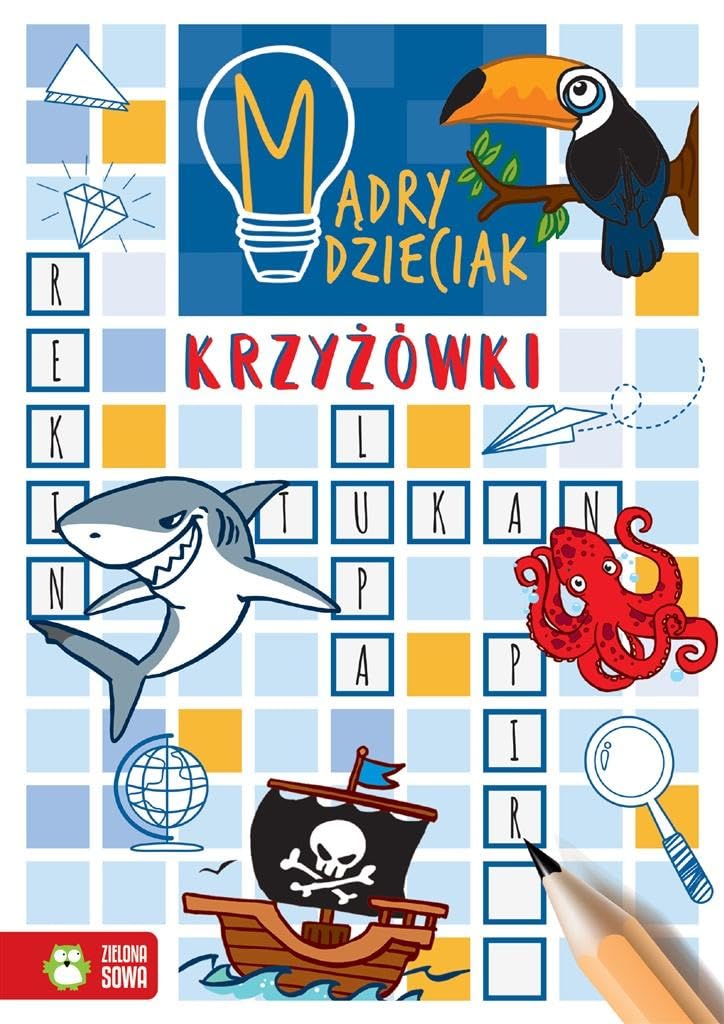 Mądry dzieciak Krzyżówki Books