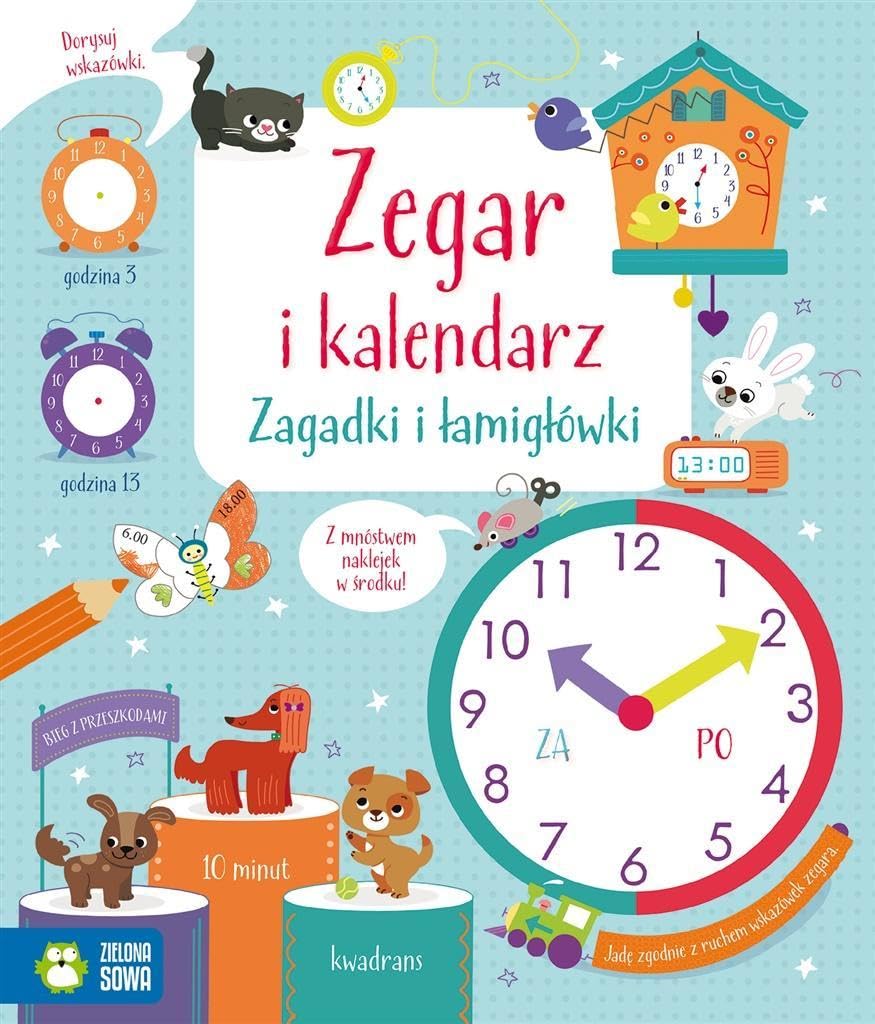 Zagadki i lamiglowki Zegar i kalendarz book