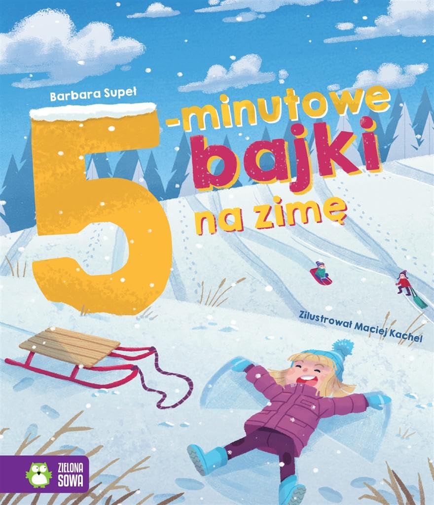 Bajki na dobranoc 5-minutowe bajki na zime book