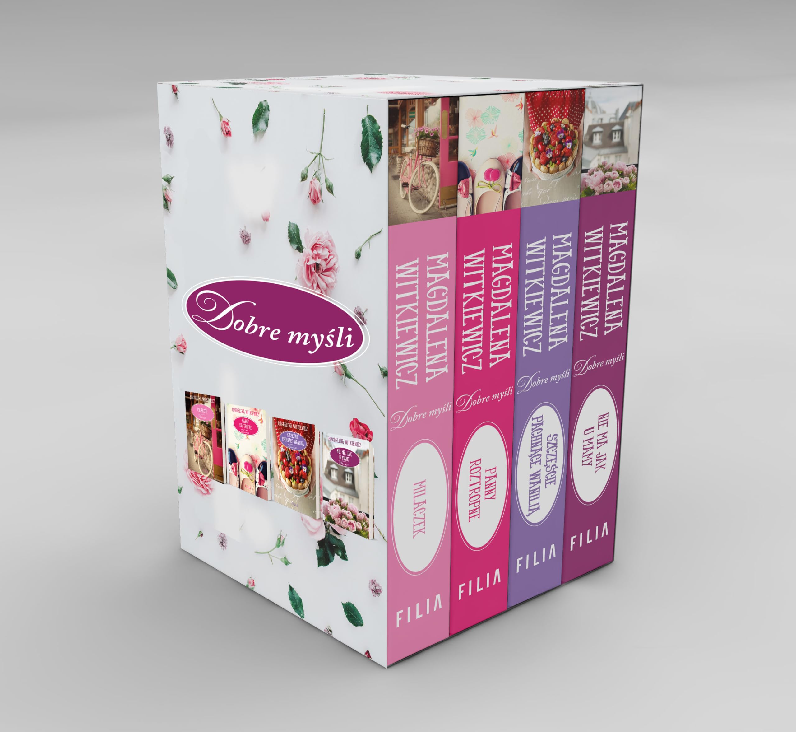 Dobre myśli Milaczek / Panny roztropne / Szczęście pachnące wanilią / Nie ma jak u mamy: Pakiet book