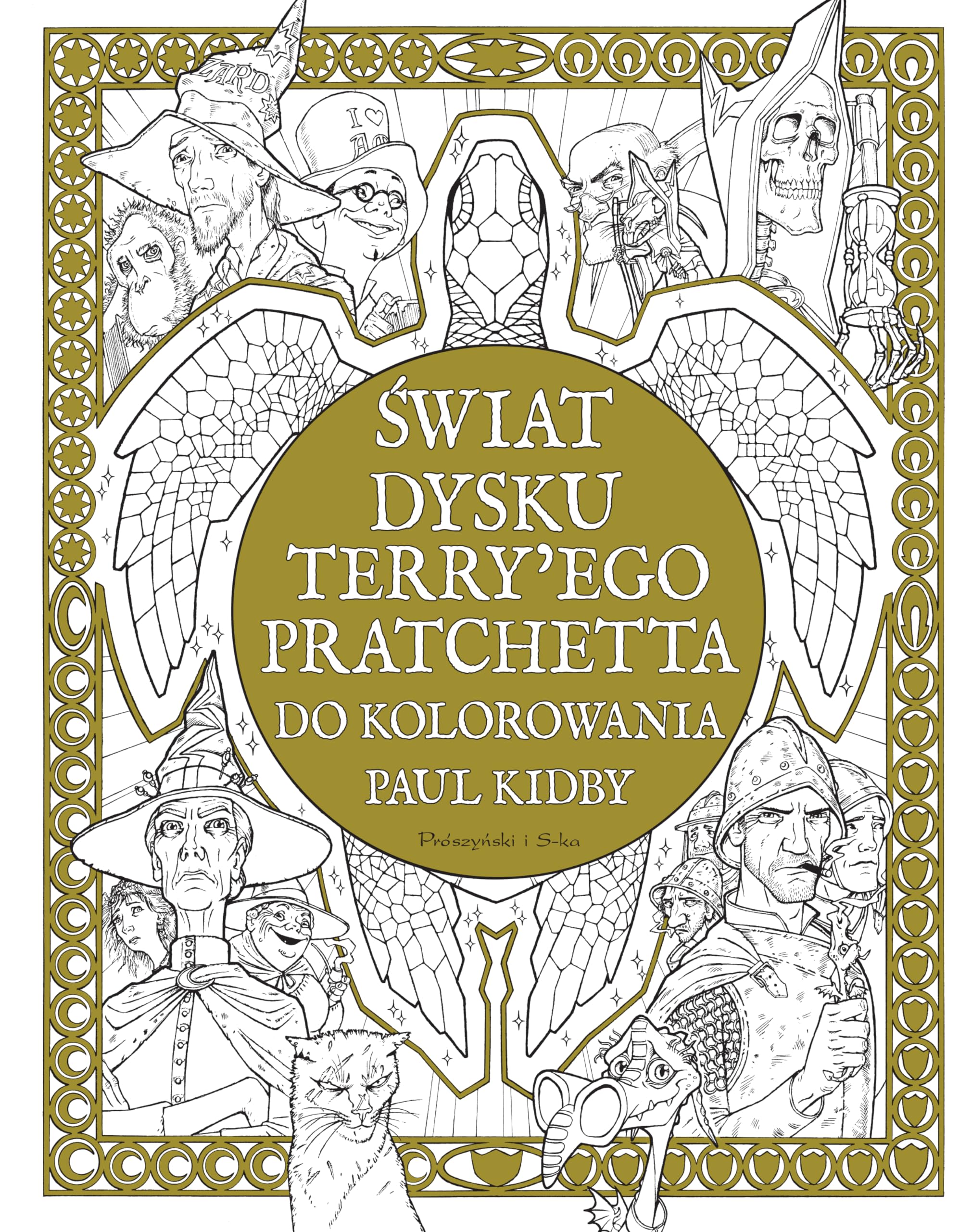 Swiat Dysku Terry ego Pratchetta do kolorowania book