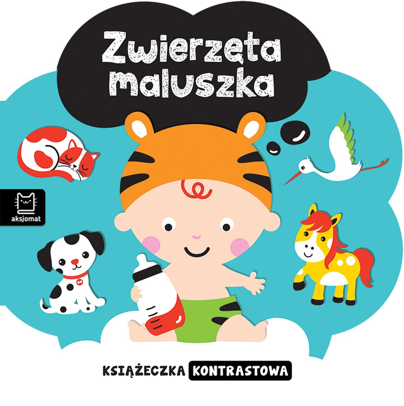 KsiÄĹzeczka kontrastowa ZwierzÄta maluszka Non-fiction
