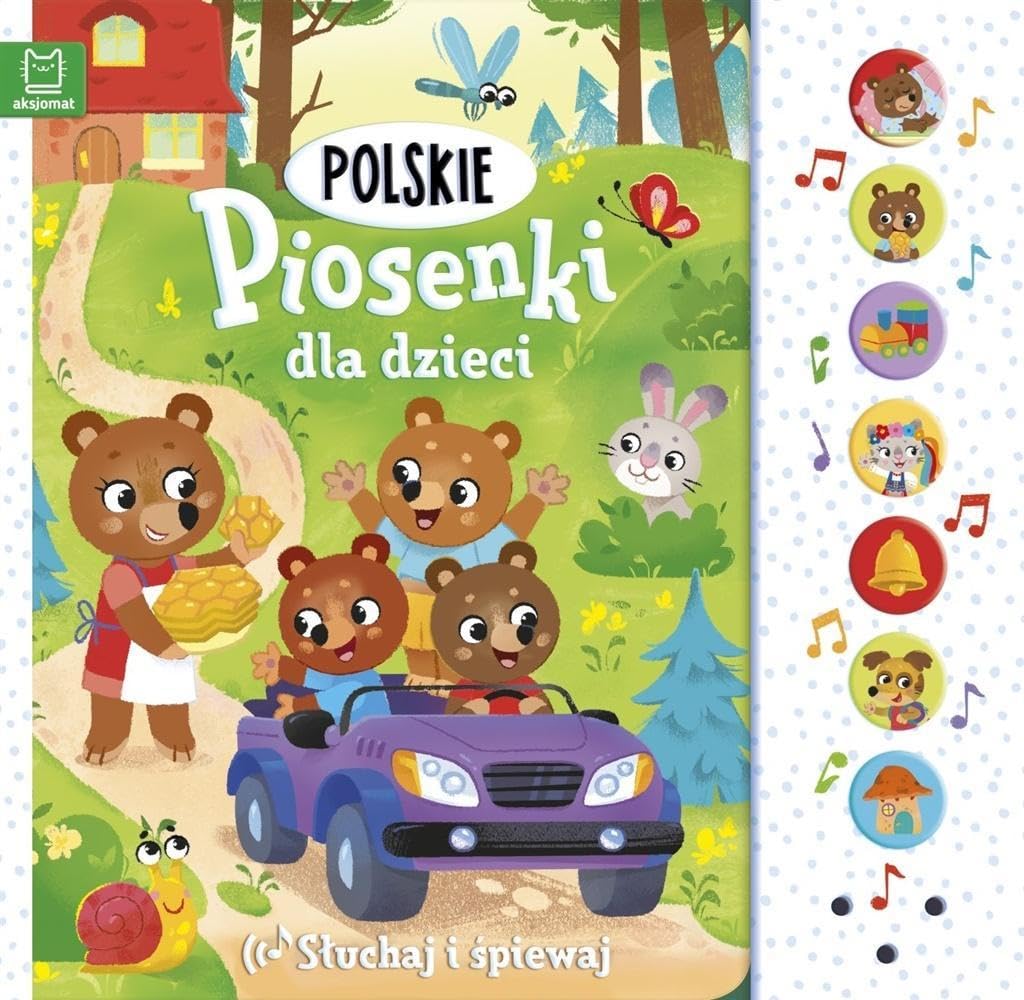 Polskie piosenki dla dzieci Słuchaj i śpiewaj Books