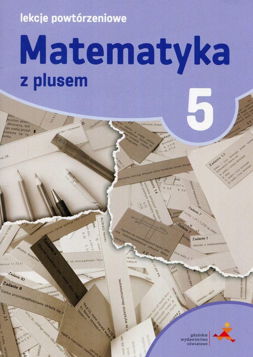 Matematyka Szkoła podstawowa 5 Lekcje Powtórzeniowe Books
