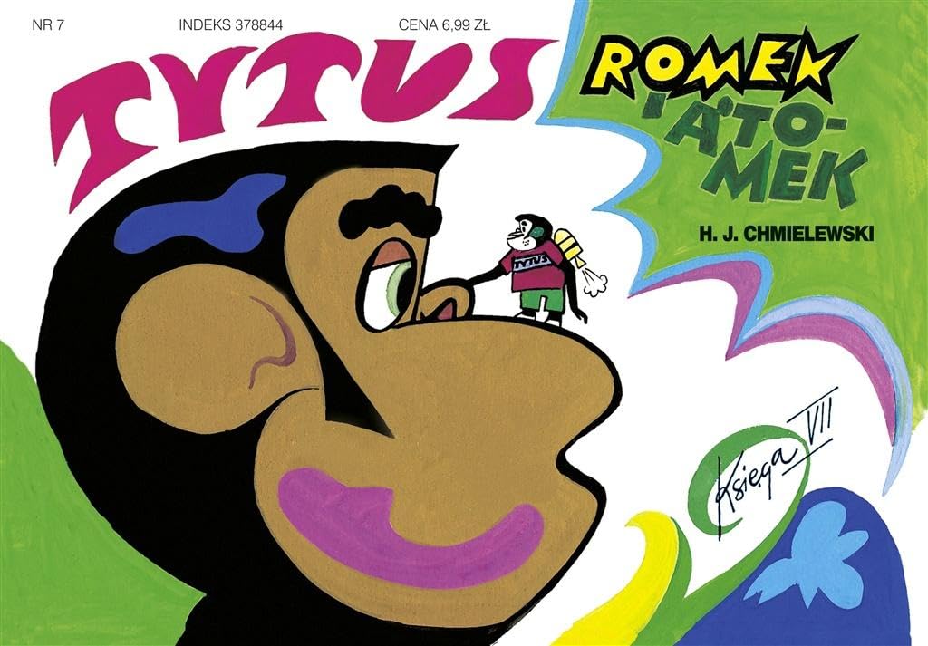 Tytus Romek i Atomek 7 Tytus poprawia dwójkę z geografii Polski Books