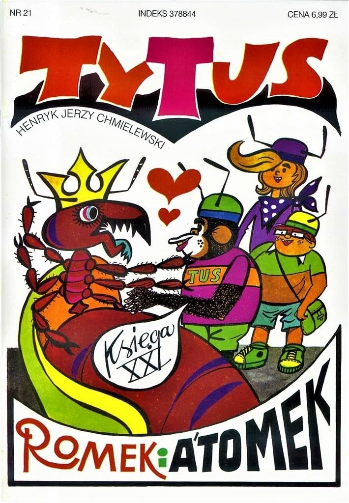 Tytus Romek i A'Tomek Księga XXI: Tytus wśród mrówek Books