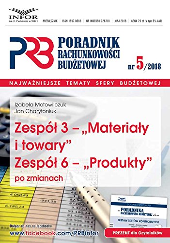 Zespol 3: Poradnik Rachunkowości Budzetowej 5/2018 Law