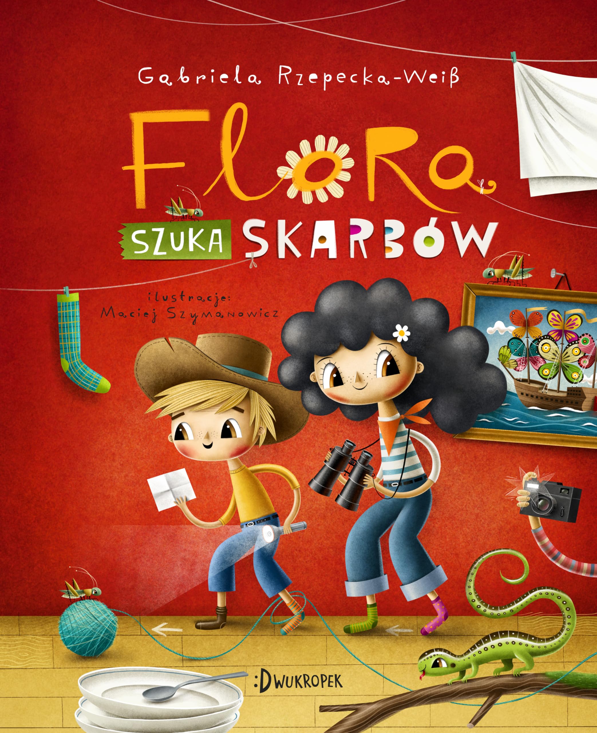 Flora szuka skarbów Books