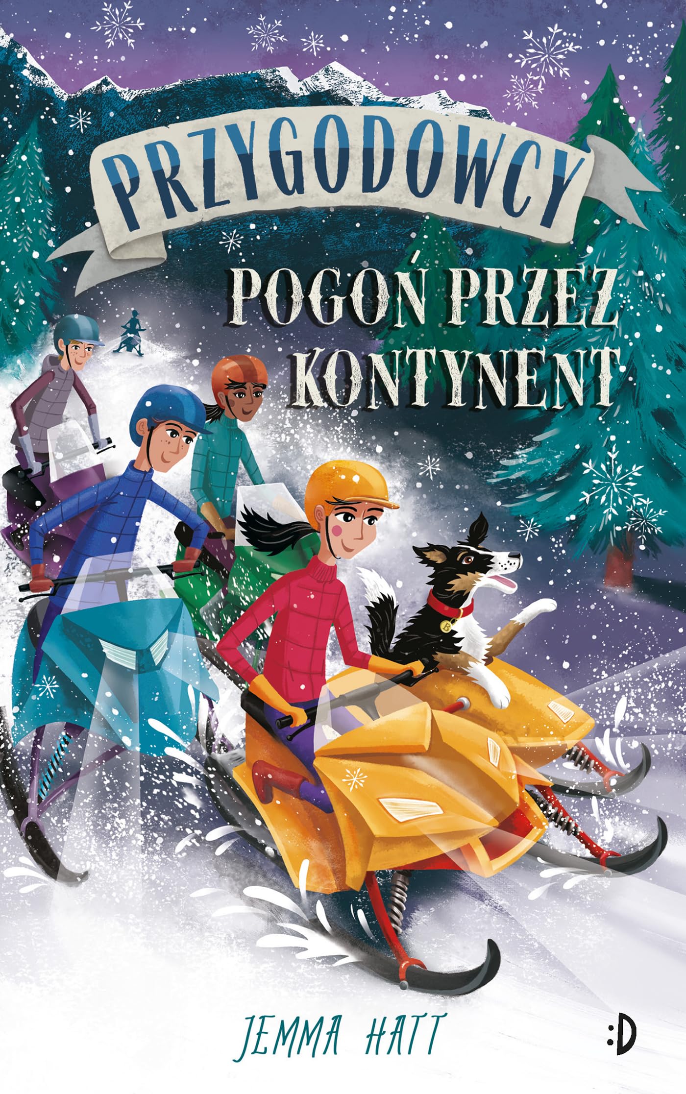Pogoń przez kontynent Przygodowcy Tom 4 Books