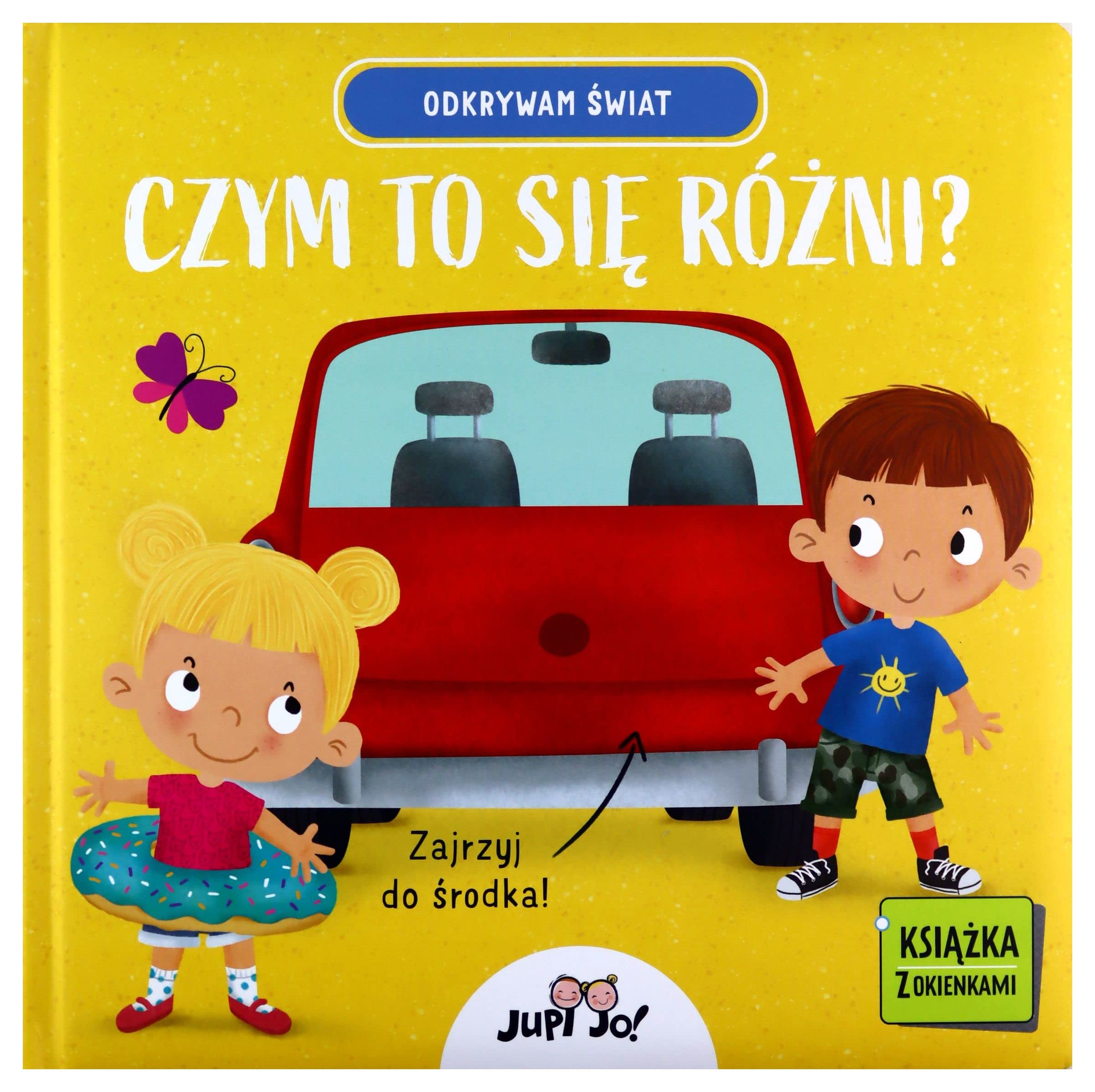 Odkrywam świat. Czym to się różni?: Książka z okienkami Books