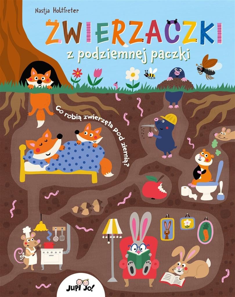 Zwierzaczki z podziemnej paczki book