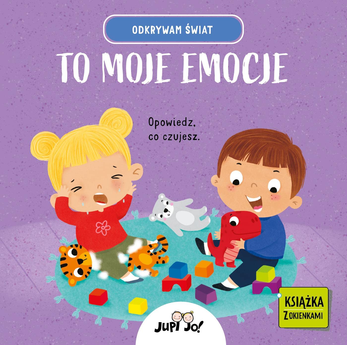 Odkrywam świat To moje emocje: Książka z okienkami book