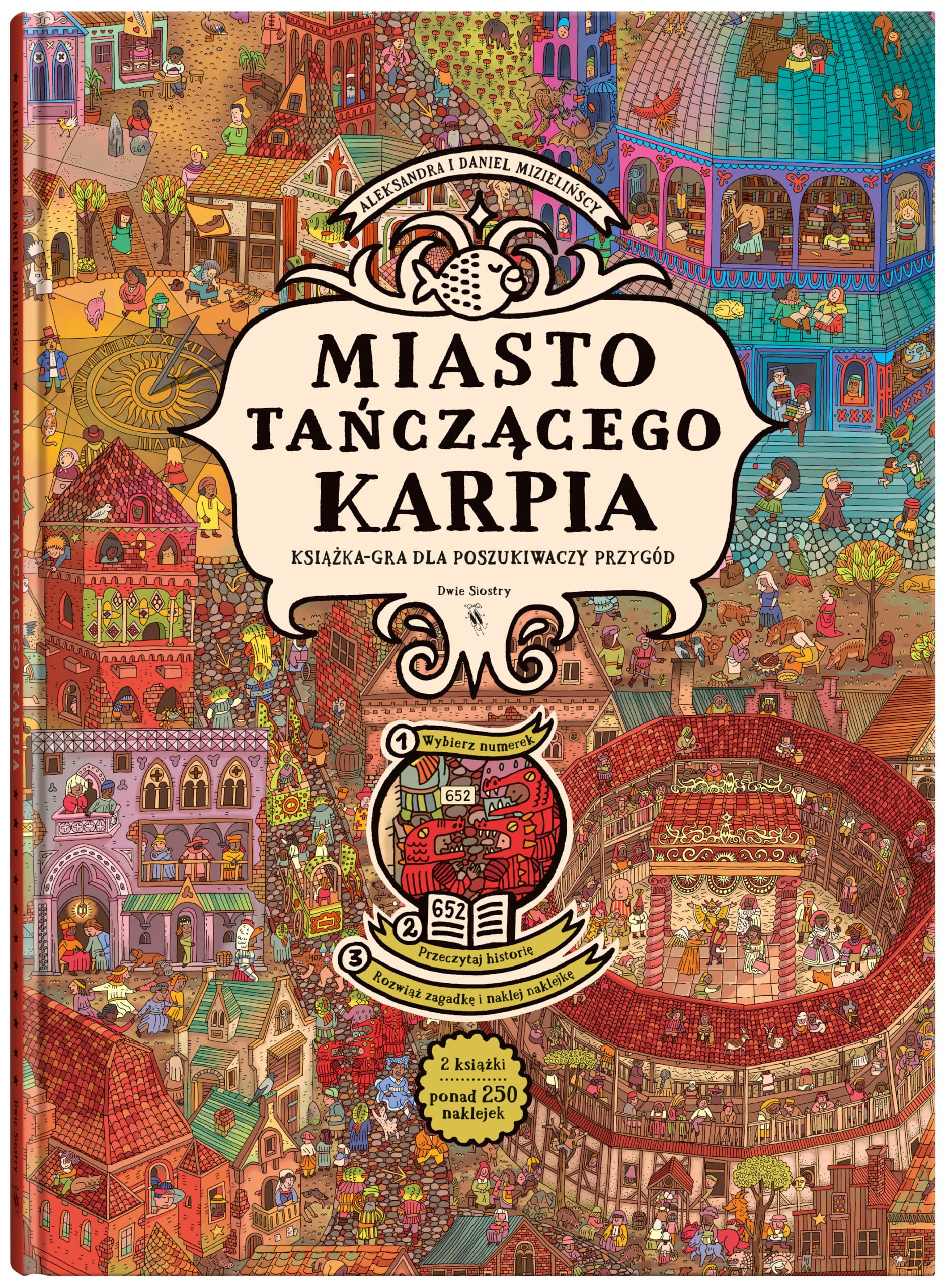 Miasto Tańczącego Karpia: Książka-gra dla poszukiwaczy przygód Books