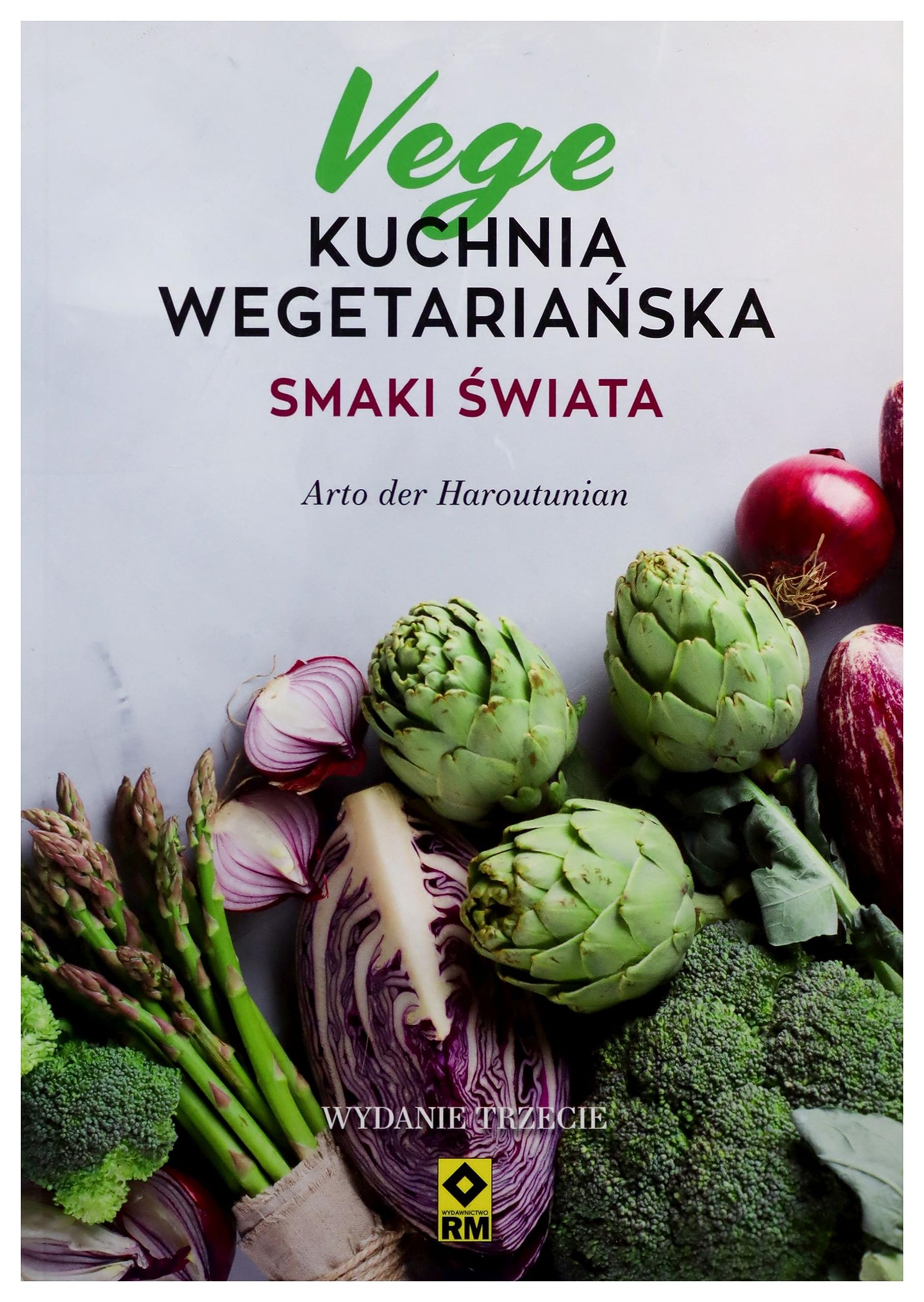 Kuchnia wegetarianska Vege Smaki swiata book