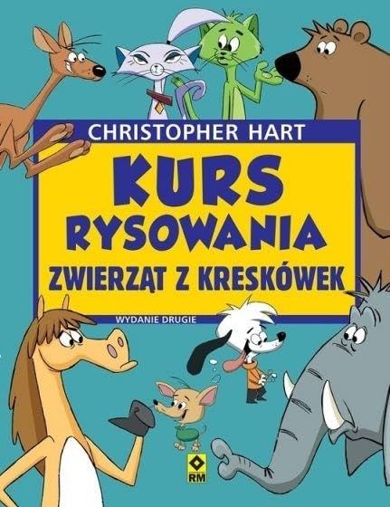 Kurs rysowania zwierząt z kreskówek Books