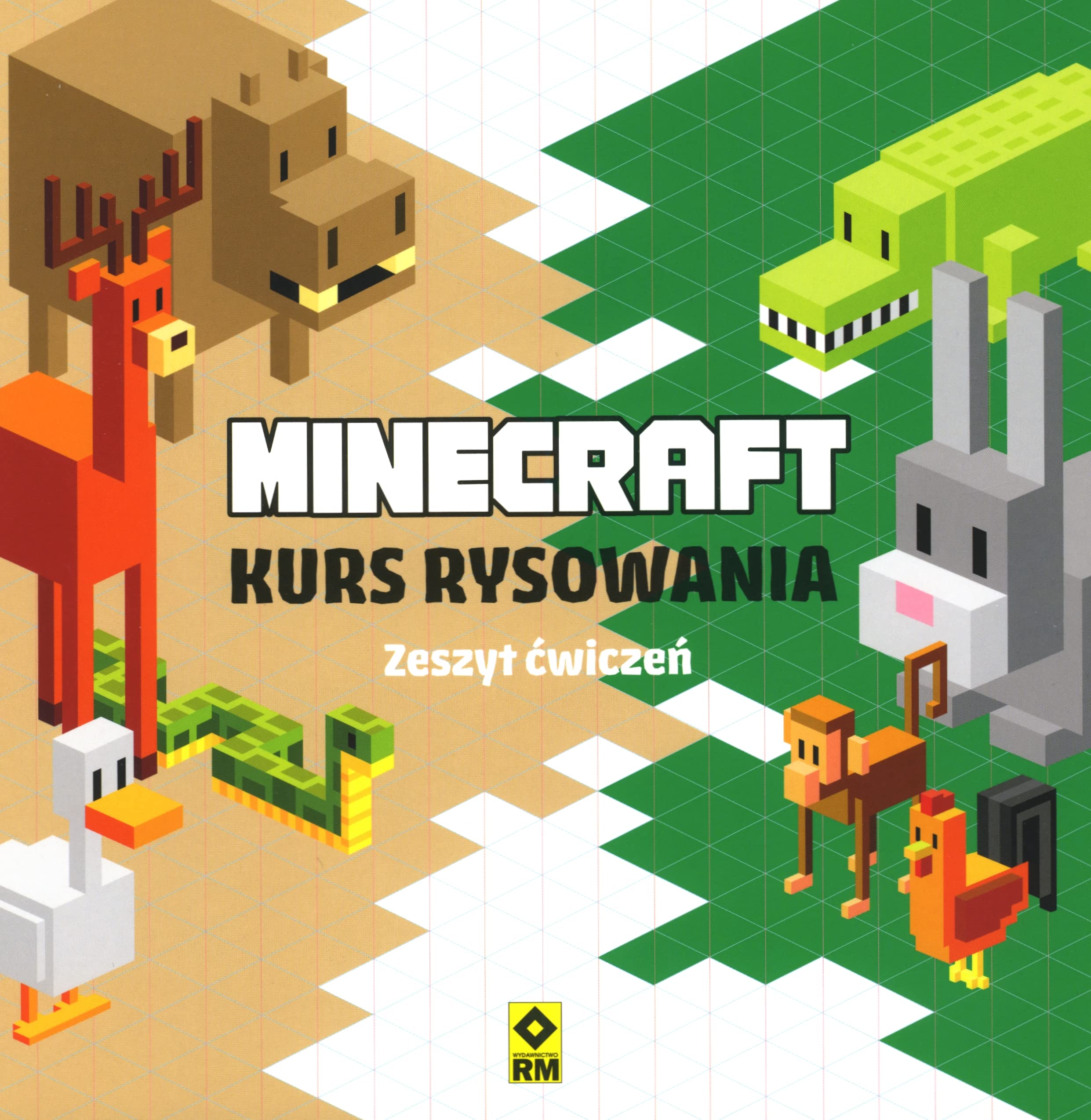Minecraft Kurs rysowania Zeszyt ćwiczeń Books