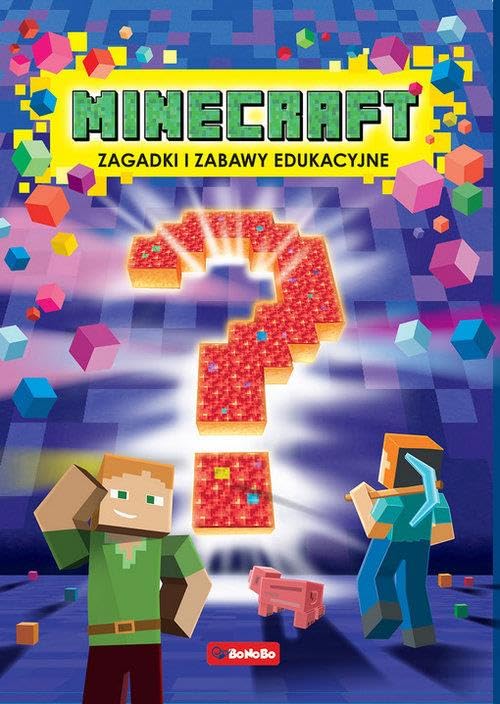 Minecraft Zagadki i zabawy edukacyjne Books