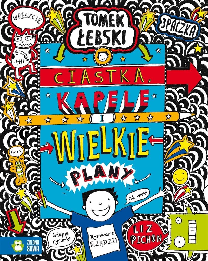 Fantastyczny świat Tomka Łebskiego Ciastka kapele i wielkie plany Tom 14 Books