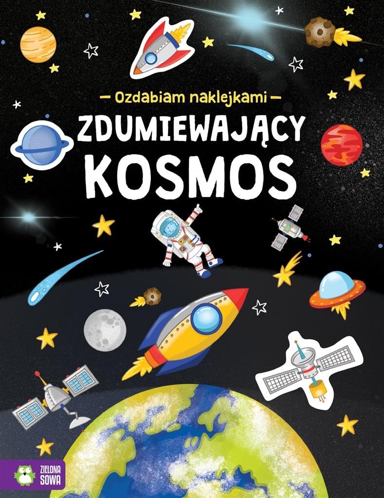 Ozdabiam naklejkami Zdumiewający kosmos Books