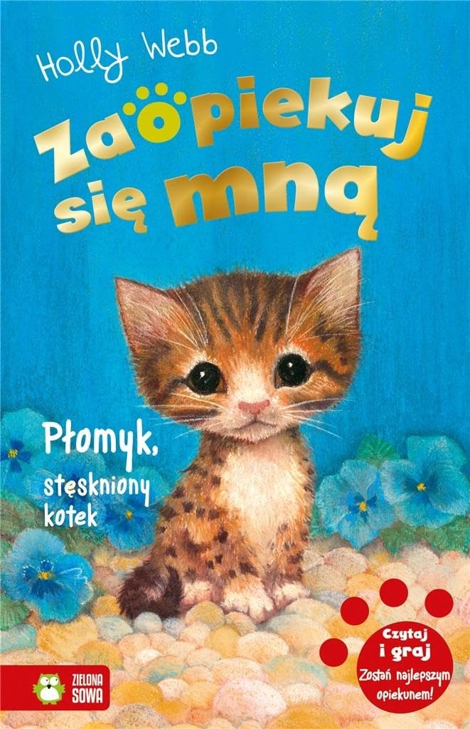 Zaopiekuj się mną Płomyk stęskniony kotek book