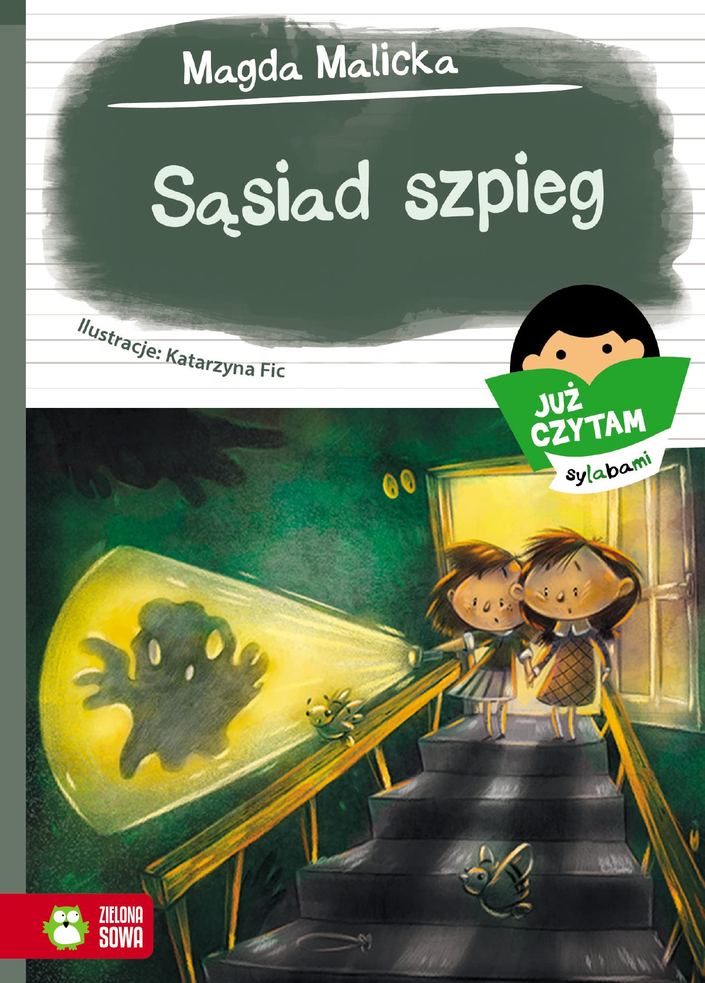 JuĹz czytam sylabami. SÄsiad szpieg - Magda Malicka book
