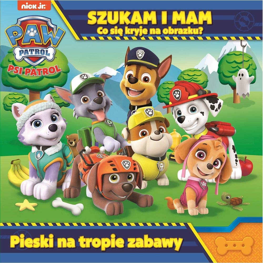 Psi Patrol Szukam i mam. Pieski na tropie zabawy book