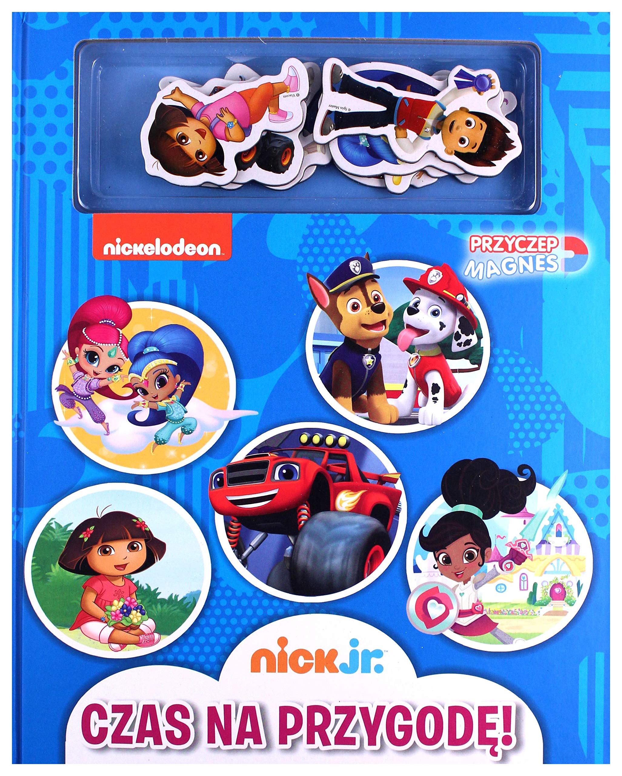 Nick Jr Przyczep magnes Czas na przygodÄ book