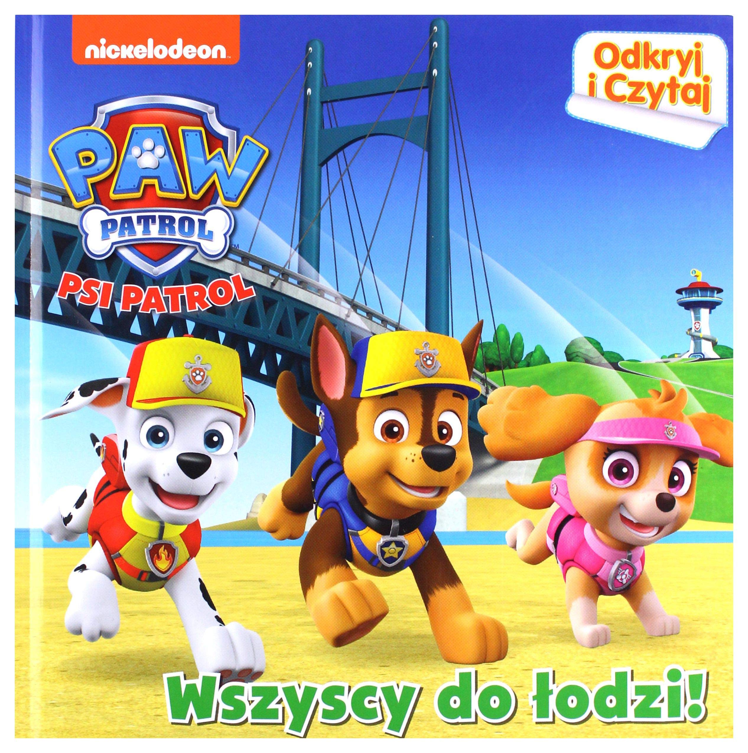 Psi Patrol Odkryj i Czytaj Wszyscy do Ĺodzi book