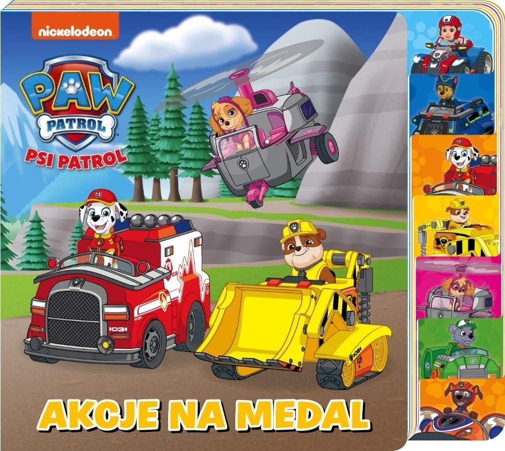 Psi Patrol. Akcje na Medal book